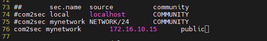 snmp · 실습·개념 참고 화면 7