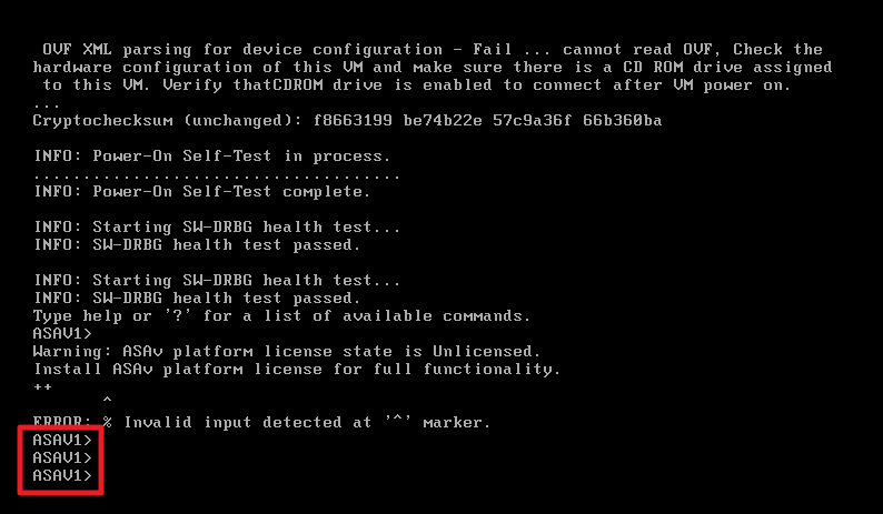 Cisco ASAv 인터페이스·정책 구성 · GNS에서 ASAv 구축